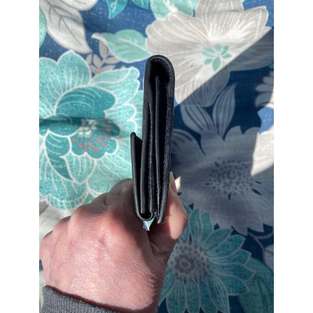 GUCCI Long Wallet Black Men's From Japan i14574 - Picture 5 of 16